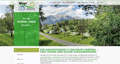 Desktop Screenshot of mayr-camping.de